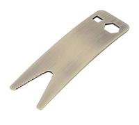 Huairdum Llave para Guitarra, Llave Multifunción para bajo para Medir y Ajustar la Distancia de las Cuerdas con Tamaño Compacto para Entusiastas de la Guitarra y Trabajos de Reparación