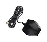 Huairdum Micrófono, Micrófono de Condensador Omnidireccional con Enchufe USB con Tecnología de Cancelación Dinámica de Ruido y Función de Silencio, Ideal para Enseñanza por Vídeo, Sala de (Black)