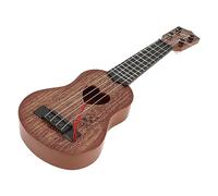 Huairdum Mini Juguete de Ukelele de Plástico, Juguete de Guitarra para Niños Jugable, de 4 Cuerdas con Habilidades Motoras y Desarrollo de Musicalidad, Ideal para Educación Temprana de Niños en Edad