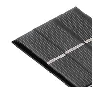 Huairdum Módulo de Panel Solar de 2 Piezas 43x55 Mm 0,4 W 1,5 V Células Solares de Polisilicio con Efecto de Poca Luz, Ideal para Juguetes, Luces y Ventiladores