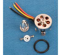 Huairdum Motor sin Escobillas 2211, Motores sin Escobillas de Metal, Motor de Alto Rendimiento con Opciones de 1700 Kv, 2300 Kv y 3000, Ideal para Aviones y Aviones de Ala Fija con Placa KT (1700KV)