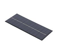 Huairdum Panel de Carga Solar para Proyectos DIY, 8.4 X 3.6 Pulgadas | 2.5W 9V Salida Directa Sin Almacenamiento, Módulo de Silicio Policristalino para Baterías e Iluminación
