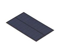 Huairdum Panel Solar, Celda Solar de Polisilicio, Celda de Alta Resistencia a la Compresión con 5 V, 1,4 W, 280 MA, 17% de e Conversión, Ideal para Luces de Césped, Luces de Pared y