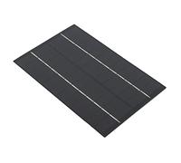 Huairdum Panel Solar de 4,2 W 12 V, Paneles Solares de Polisilicio de Ahorro de Energía, Cargador de Alta Tasa de Conversión, Herramienta de Salida Estable USB para Teléfono Móvil y Tableta