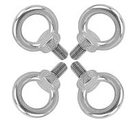 Huairdum Perno de Ojo de Elevación de Acero Inoxidable, Perno de Hombro de Grado Marino Resistente, de Superficie Lisa para Construcción, Construcción Naval, Minería y Aeropuertos (M14)