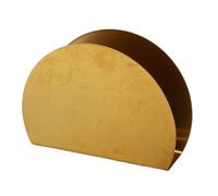 Huairdum Servilletero de Acero Inoxidable, Dispensador de Servilletas de Mesa de Diseño Vertical Minimalista, Dispensador de Base Estable para el Hogar, Oficina, Restaurante, Cafetería (GOLD)