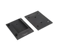 Huairdum Soportes para Barandillas de Cubierta, Conectores de Barandilla de Nailon para Postes de Madera con Tornillos de 210 Piezas, Ideales para Vallas de Jardín, Porches, Pérgolas y Cocheras