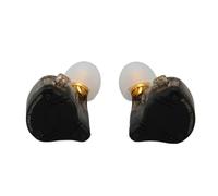 Huairdum ZS10 Pro X Auriculares con Monitor con Cable Auriculares con Monitor HiFi Controlador Híbrido 1DD 4BA Cable Chapado en Plata Desmontable, con Conector de 2 Pines de 0,75 Mm, Ideal para una