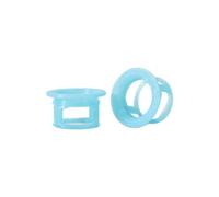 HUAJINGKEJI 1 par de tapones para manillar de bicicleta, fácil de instalar, brilla en la oscuridad, extremos de agarre para manillar de bicicleta