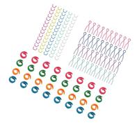 HUAJINGKEJI 142 abrazaderas de bobina de hilo, abrazaderas de bobina de hilo de coser, clips de soporte de carrete de hilo para coser