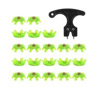 HUAJINGKEJI 21 tacos de golf antideslizantes con agarre rápido y giro rápido, ayuda de entrenamiento para búnkers de arena suave