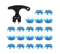 HUAJINGKEJI 21 tacos de golf antideslizantes con agarre rápido y giro rápido, ayuda de entrenamiento para búnkers de arena suave