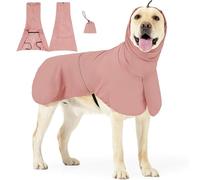 HUAJINGKEJI Abrigo impermeable para perro con bloqueo solar, ropa para caminar al aire libre, ropa de playa pequeña a grande, ropa impermeable para días lluviosos, aventura, ropa a prueba de sol al