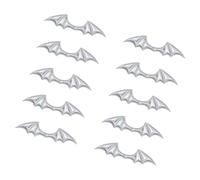 HUAJINGKEJI Ala de cuerno de demonios de piel sintética resistente para disfraces, accesorios de montaje rápido, diseños de Halloween, As shown in the figure, Cuero