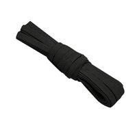 HUAJINGKEJI Cinta elástica de doble capa de 5 m, 10 m, 20 m, cinta elástica ancha y plana para coser, As shown in the figure, Cuero