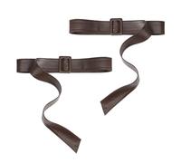 HUAJINGKEJI Cinturón de piel sintética para mujer con hebilla ajustable, banda suave de repuesto para gabardinas y chaquetas casuales de invierno, cinturón ajustable, café, Talla única