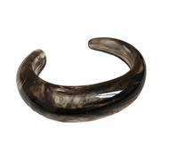 HUAJINGKEJI Delicado estampado floral de resina transparente cómoda joyería elegante para mujer, regalo de joyería de resina transparente para uso diario, talla única, como se describe