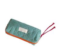 HUAJINGKEJI Estuche de gran capacidad para bolígrafos de 7.5 x 3.5 x 2.4 pulgadas, multifuncional, bolsa de almacenamiento de cosméticos de viaje para lápices de niña, Green