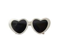 HUAJINGKEJI Gafas de perro con forma de corazón para mascotas, accesorios para gatos, accesorios para fotos de cachorros, herramientas de decoración para fiestas de perros