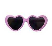 HUAJINGKEJI Gafas de perro con forma de corazón para mascotas, accesorios para gatos, accesorios para fotos de cachorros, herramientas de decoración para fiestas de perros