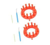 HUAJINGKEJI Juego de 1 o 2 juegos de punto de telar de punto, herramienta de tejer fácil de usar, accesorios de ganchillo para sombrero y