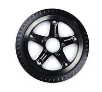 HUAJINGKEJI Middle Drives - Cadena de motor 44T/46T/48T/52T, piñón de cadena para bicicletas eléctricas, brazos de manivela, rueda de cadena de motor medio