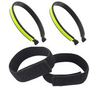 HUAJINGKEJI Night Cycling Gear - Banda reflectante para la pierna, fácil instalación, esencial para ciclistas