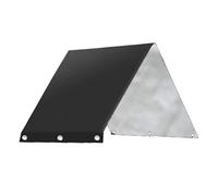 HUAJINGKEJI Resistente y permanente para zona de juegos para proteger el techo de la zona de juegos 210D, tela barnizada plateada para teatro infantil, 132 x 226 cm, resistente al aire libre