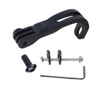 HUAJINGKEJI Soporte de extensión ajustable de aleación de aluminio a prueba de golpes para cámaras de acción y luces LED, soporte estabilizador de ciclismo