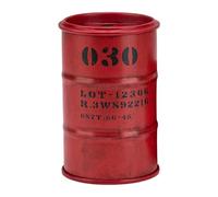 HUAJINGKEJI Tanques de aceite industriales, modelo de tambor de aceite en miniatura, suministros de dioramas, tren, paisaje, ferrocarril, paisaje, paisaje, diseño militar, modelo de tambor de aceite