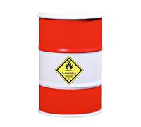 HUAJINGKEJI Tanques de aceite industriales, modelo de tambor de aceite en miniatura, suministros de dioramas, tren, paisaje, ferrocarril, paisaje, paisaje, diseño militar, modelo de tambor de aceite