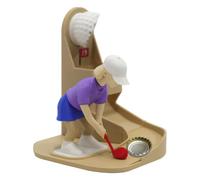 HUAJUN - Abrebotellas de golf portátil con lanzador de cápsulas, divertida figura de golfista accesorio para bar y fiestas, regalo original para hombre, golfista, cumpleaños, día del padre