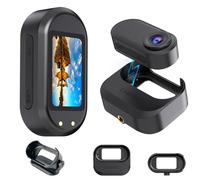 HUAJUN Mini Cámara Sport, Cámara Deportiva Portátil y Caja de Carga Magnética con Batería de 1150 mAh, Cámara de Acción 1080P con Accesorios Multifuncionales para Ciclismo, Viajes, Mascotas