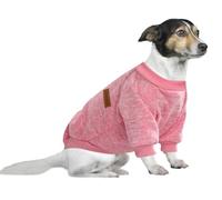 HuaLiSiJi 5XL Jersey Perro Grande Sudadera para Perro Grande Ropa para Perros Grandes,Cálido y Ligero, Textura Suave, Fácil de Poner y Quitar y Color Brillante (5XL, Rosa)