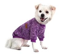 HuaLiSiJi Jersey Perro Grande Sudadera Perro Grande Ropa Perro Grande, Es un Tejido Bastante Cómodo, Suave y Cálido para el Animal y Fácil de Poner (XXX-Large, Morado)