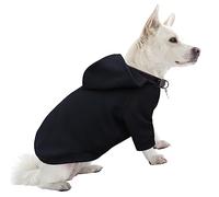 HuaLiSiJi Sudadera Chihuahua Sudadera para Gato Ropa de Aabrigo para Perros, Cálido y Ligero, Textura Suave, Fácil de Usar y Color Brillante (X-Large, Negro)