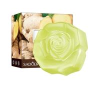 Huamengyuan Jabón de jengibre fresco Jabón natural como gel de ducha sólido y champú sólido, orgánico, natural, vegano, tradicional, hecho a mano, anticaspa, anticaspa, productos químicos