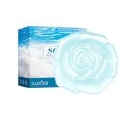 Huamengyuan Jabón de sal marina Jabón natural como gel de ducha sólido y champú sólido, orgánico, natural, vegano, tradicional, hecho a mano, anticaspa, pérdida de cabello sin productos químicos