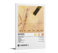 HUAMINGUKYYDS Póster de Soda Stereo-Signos, estética de habitación, pintura al óleo en lienzo, álbum o película, póster para colgar