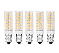 HUAMu Campana extractora con bombilla LED E14 de 7 W (equivalente a halógeno de 70 W), 700 lm, blanco cálido (3000 K), CA 220-230 V, no regulable, rosca Edison pequeña SES para nevera/campana