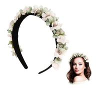 HuaMuDM Diadema Flores Mujer,Diadema Floral Colores Fiesta,Guirnalda Flores Pelo,para Fiestas Bodas Playa Fotografía