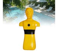 HuanEssentric Maniquí Entrenamiento Rescate Acuático,Simulador Rescate Piscina Alta Resistencia,para Práctica Acuática,Carga Completa 50 Kg,para Preparación Emergencias,Alta Frecuencia Yellow