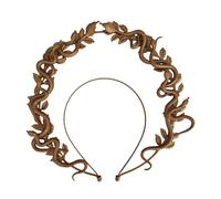 HUANGANG Adorno para el pelo de serpiente mística, resistente para mujeres que aman los temas míticos