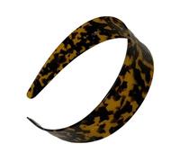 HUANGANG Elegante diadema para el pelo para mujer, cómoda, elegante y ancha de acetato, accesorios de joyería para niñas y mujeres