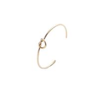 HUANGBONIG 2 pulseras en forma de C de acero inoxidable para mujer europea y americana