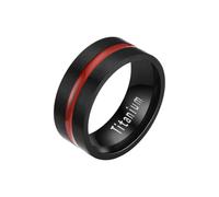 HUANGBONIG 2 unidades: diseño moderno, personalidad clásica popular, anillo de goteo de aceite de titanio, No. 9