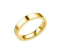 HUANGBONIG 2 unidades: versión coreana de un anillo exquisito de tendencia simple y suave, No. 7, Metal