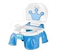 HUANGER PEQUEÑO TOILETA CORONA CON MÚSICA, AZUL