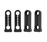 HUANGGG Juego de 4 grillos de traqueteo insonorizados, amortiguadores de bloqueo de puerta de coche, amortiguadores de sonido
