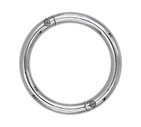 HUANGING Anillos de nariz de ganado resistentes al óxido para animales grandes, cómodas y rápidas, uso agrícola, anillos de nariz de gran tamaño